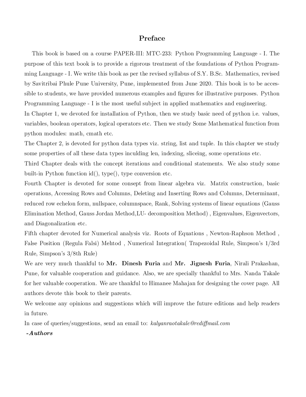 Python Programming Language - I - Page 5