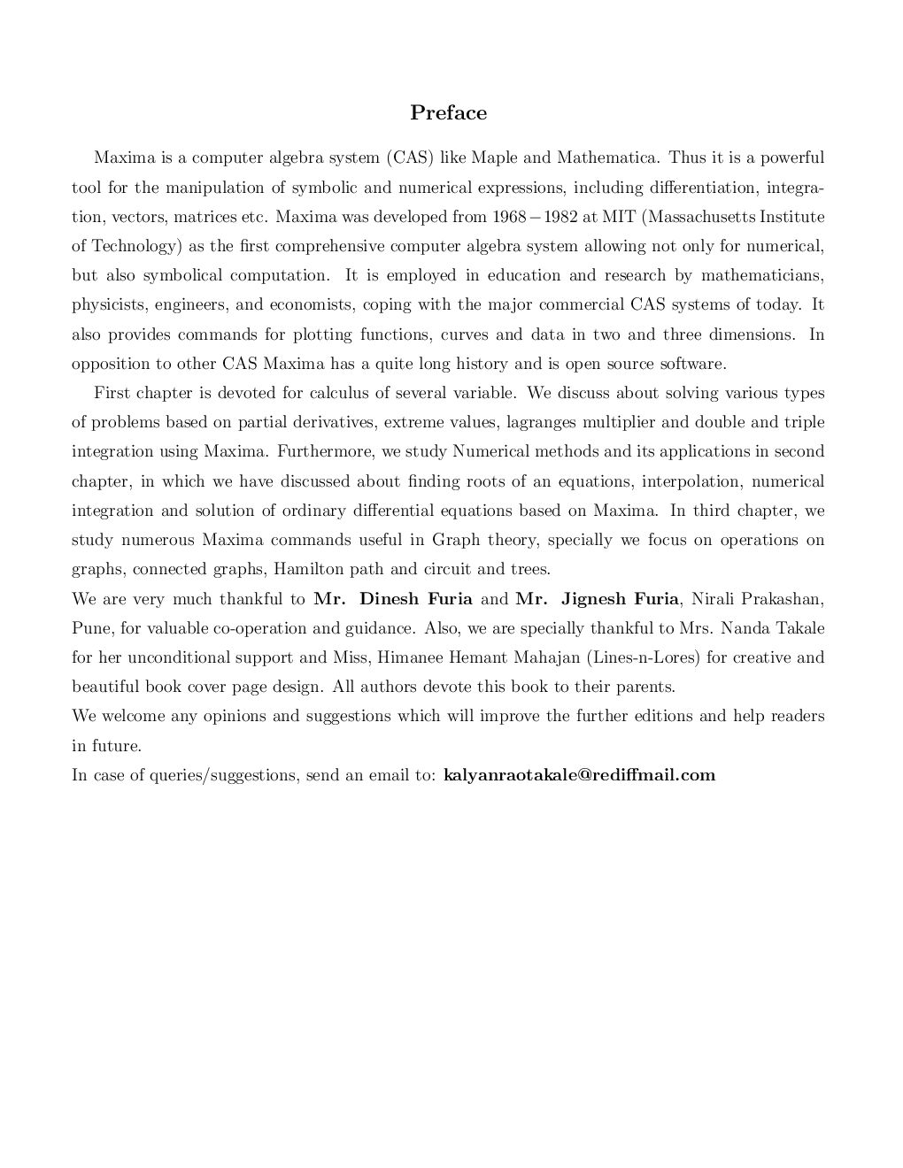Computational Mathematics Using Maxima Software - II - Page 5