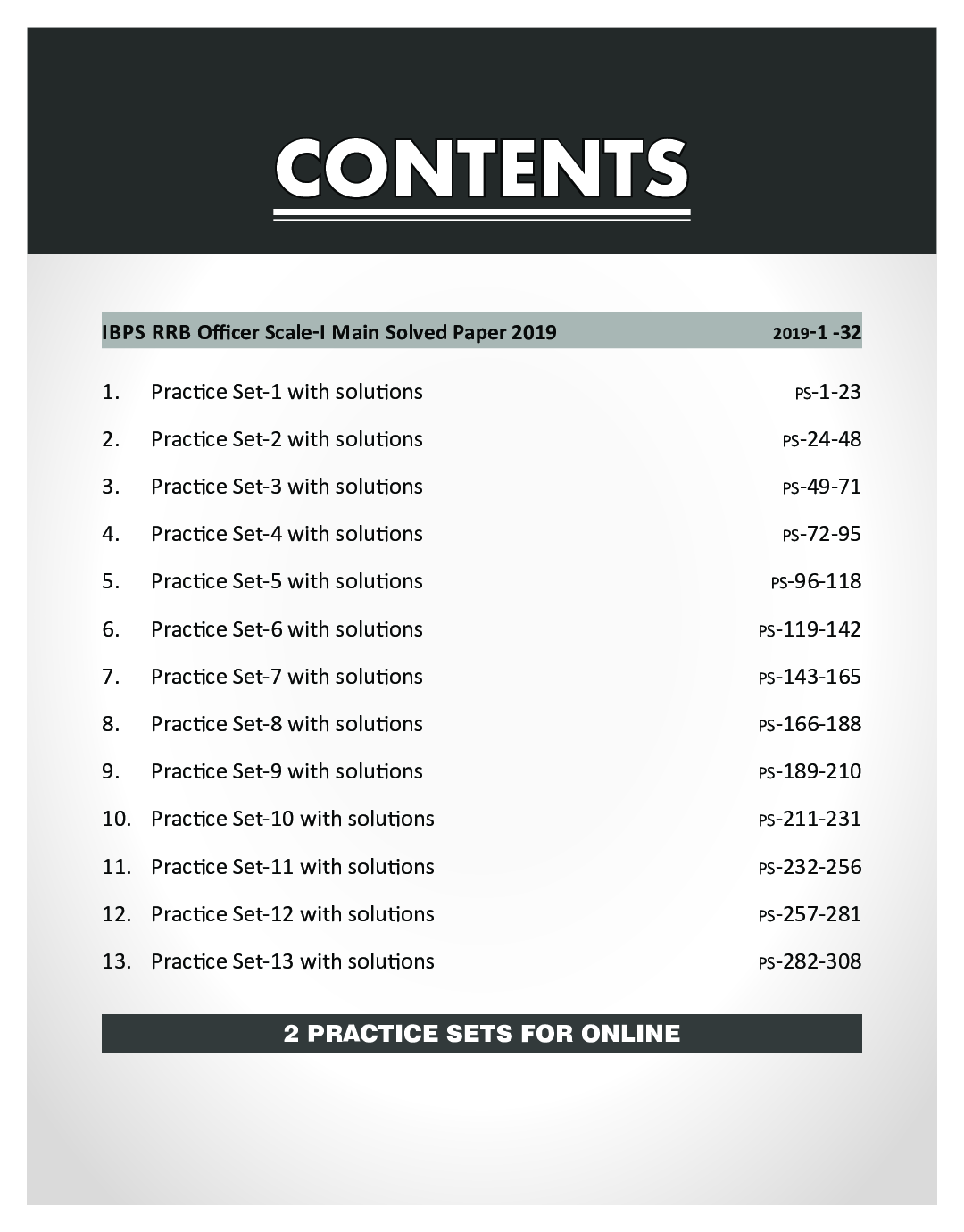 15 Practice Sets For IBPS RRB Officer Scale 1 Mains Exam With 2 Online Tests - Page 4