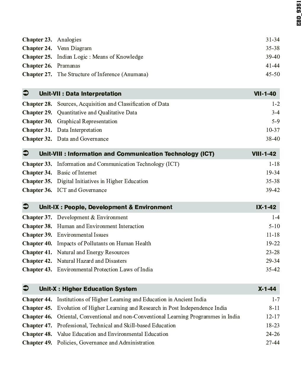NTA UGC NET Paper 1 Topic-Wise 50 Solved Papers (2019 to 2004) - Page 5