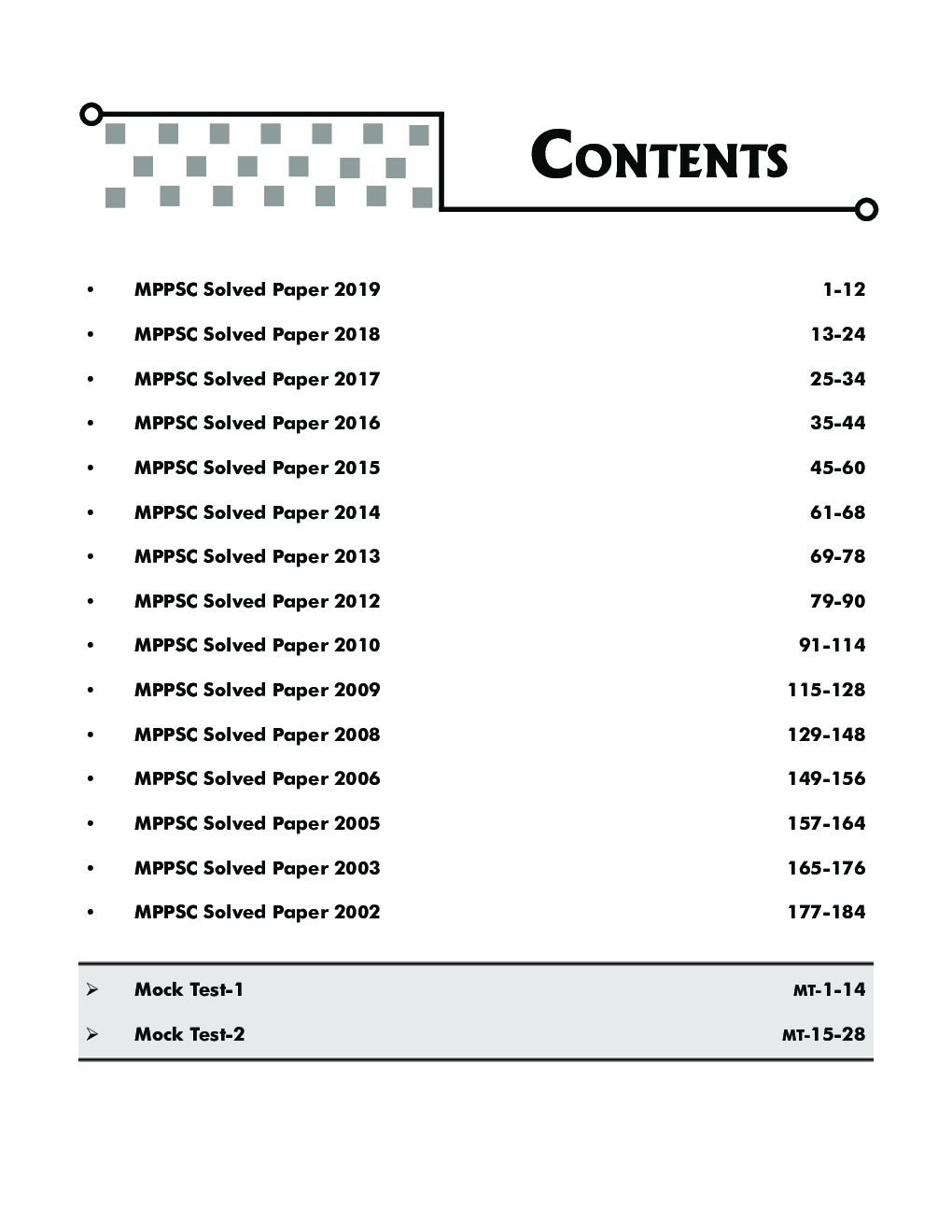 Errorless MPPSC General Studies Prelims Paper 1 - 15 Year-Wise Solved Papers (2003 - 19) - Page 4