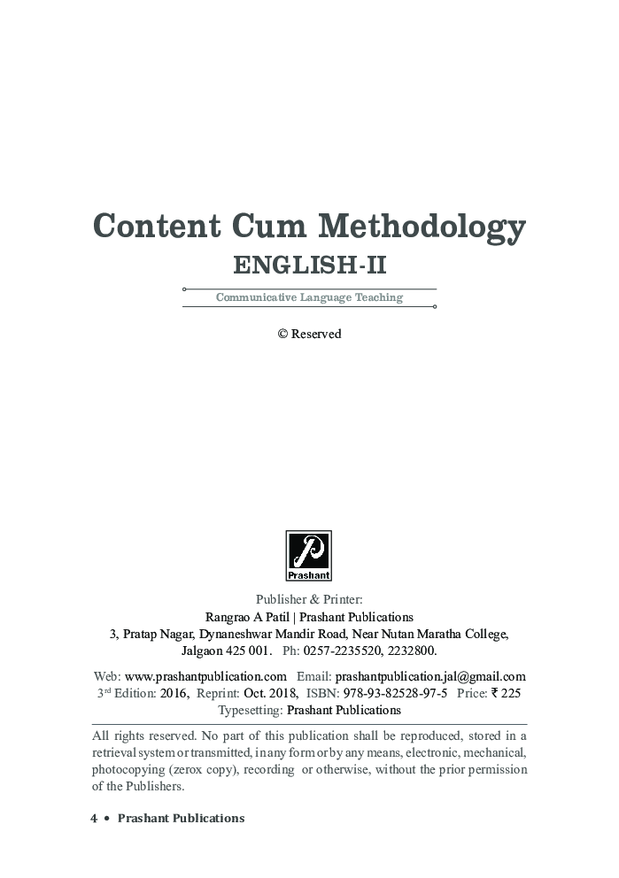 Content Cum Methodology English Part-II - Page 3