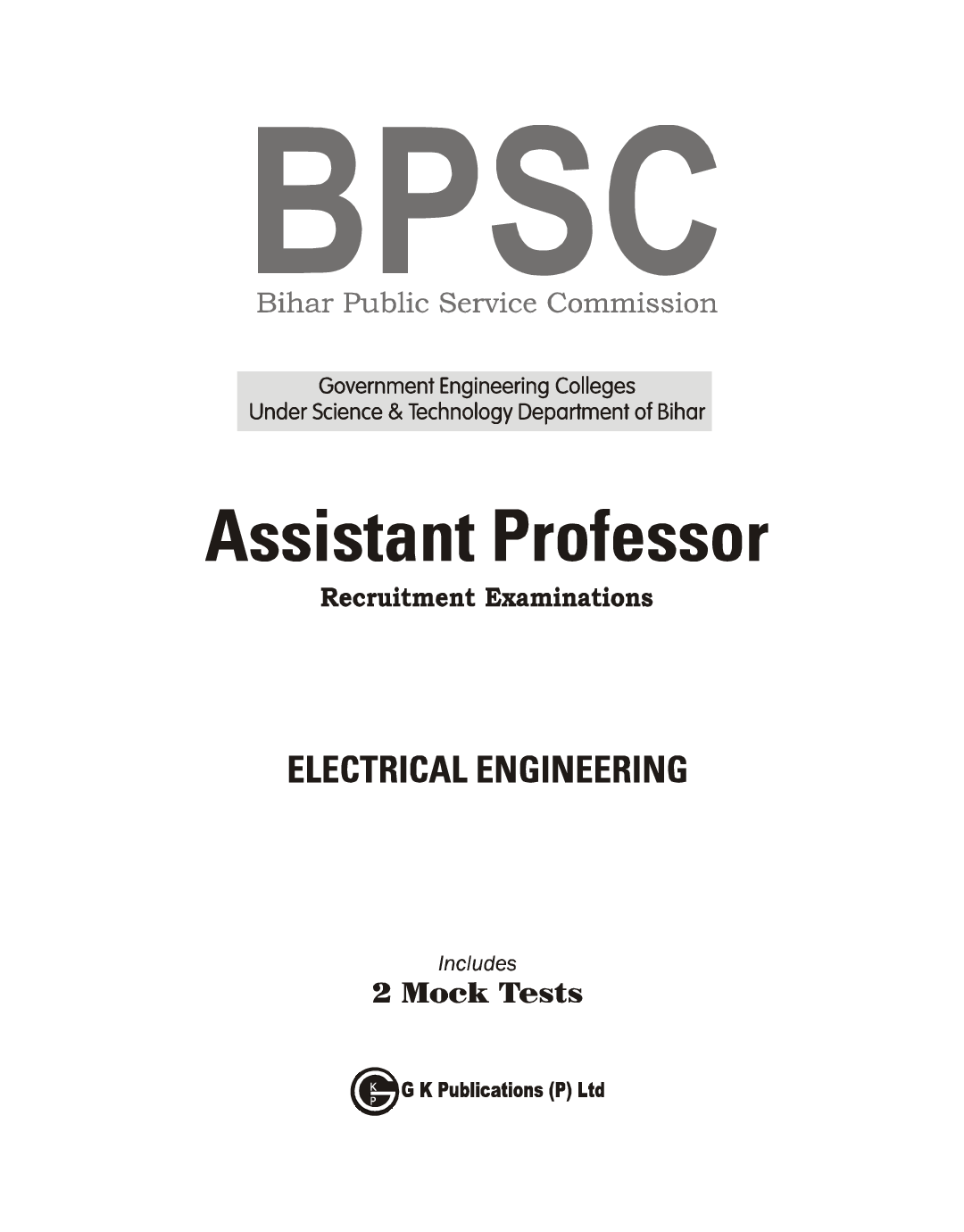 BPSC 2020 : Assistant Professor - Electrical Engineering - Page 2