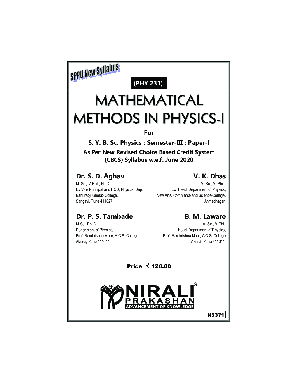 Mathematical Methods In Physics-I - Page 2