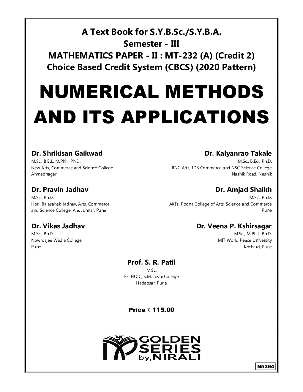 Numerical Methods And Its Applications - Page 2