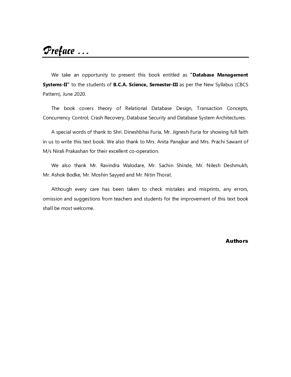 A Book Of Database Management Systems-II - Page 4