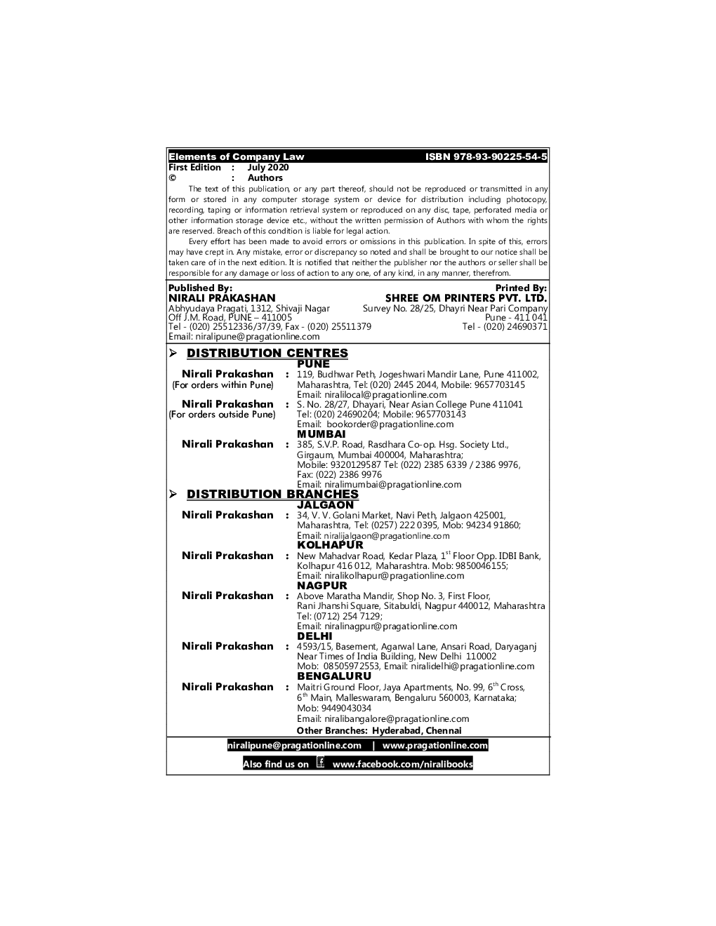 Elements Of Company Law - Page 3