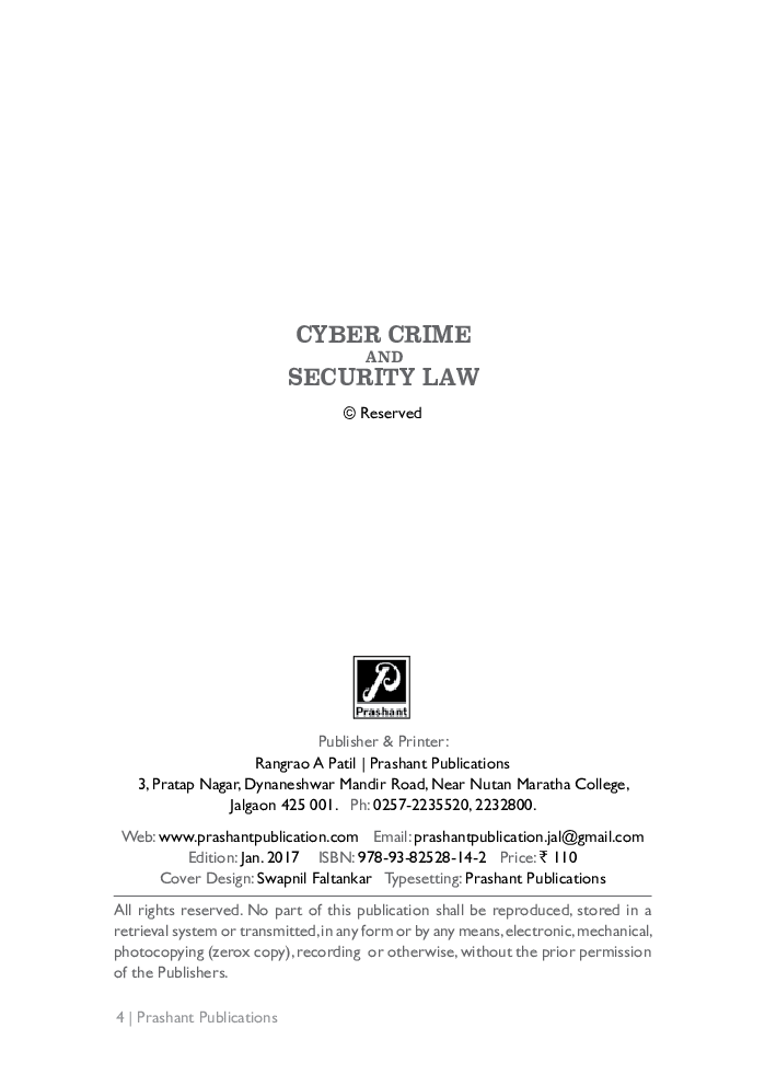 Cyber Crime And Security Law - Page 3