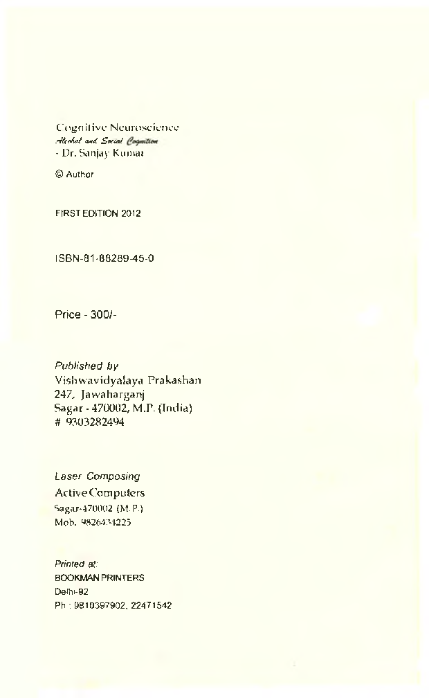 Cognitive Neuroscience - Page 3