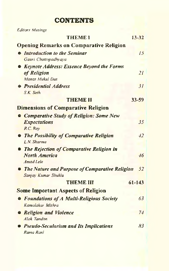 Comparative Religion - Page 4