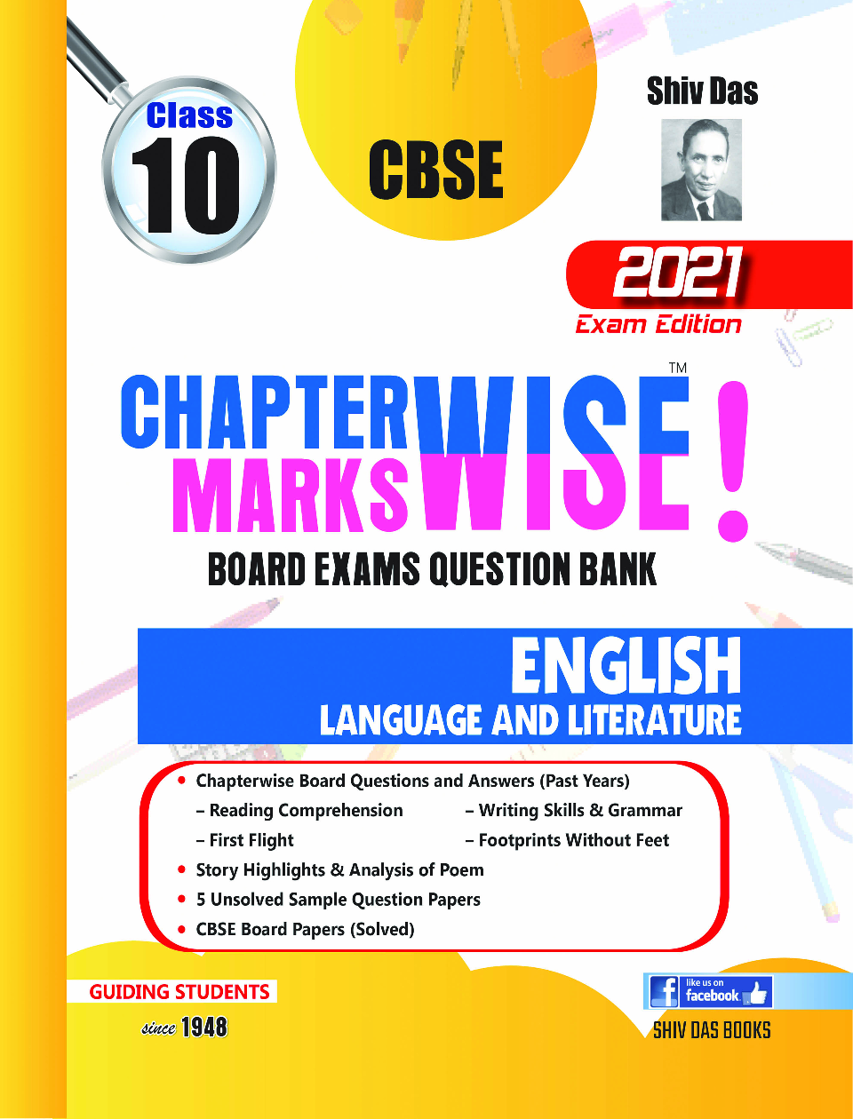 CBSE Chapterwise and Markswise Board Exam Question Bank By SHIVDAS for Class 10 English Language and Literature (2021 Board Exam Edition) - Page 1