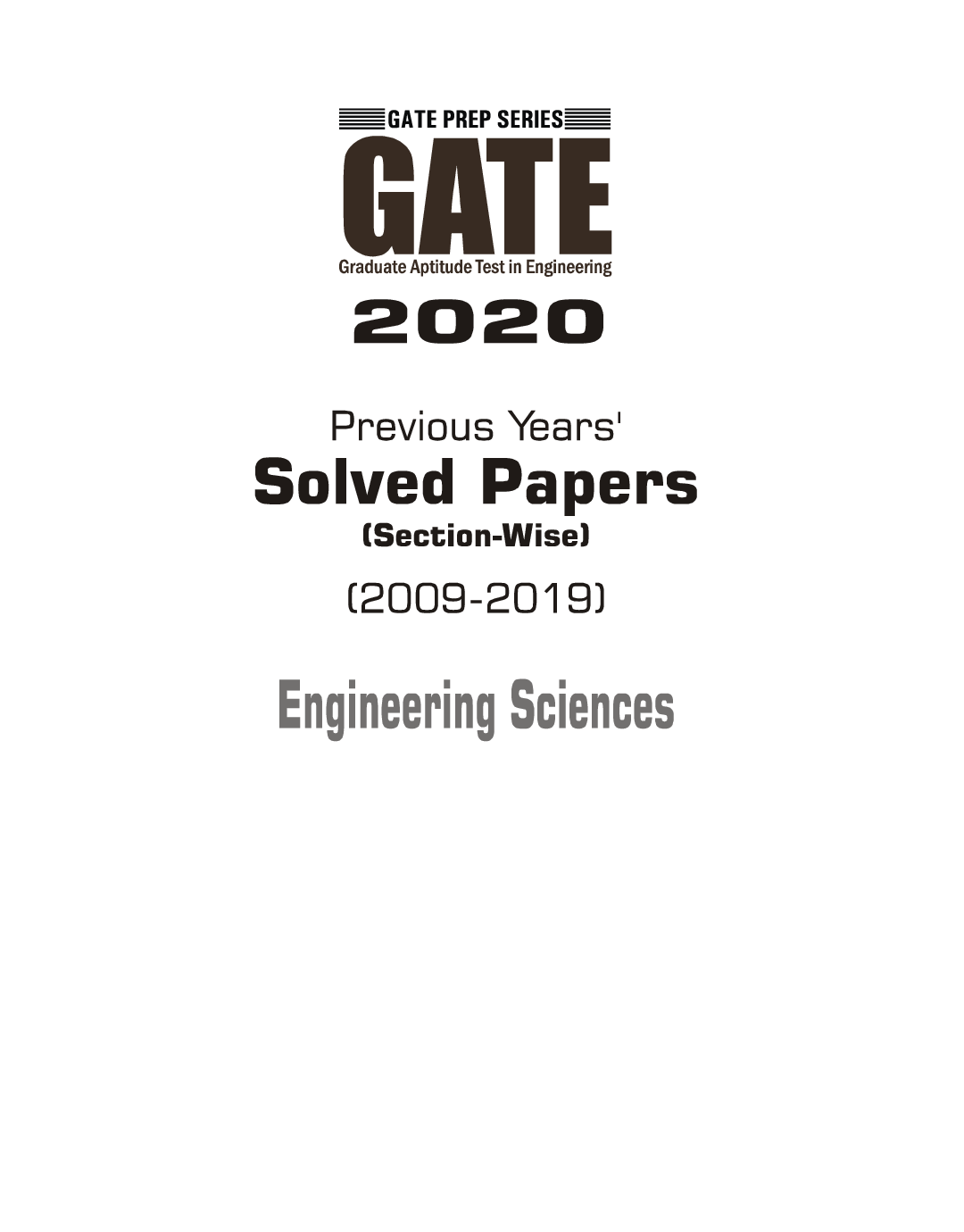 GATE 2020: Engineering Sciences - Solved Paper 2009-2019 (Section Wise) - Page 2