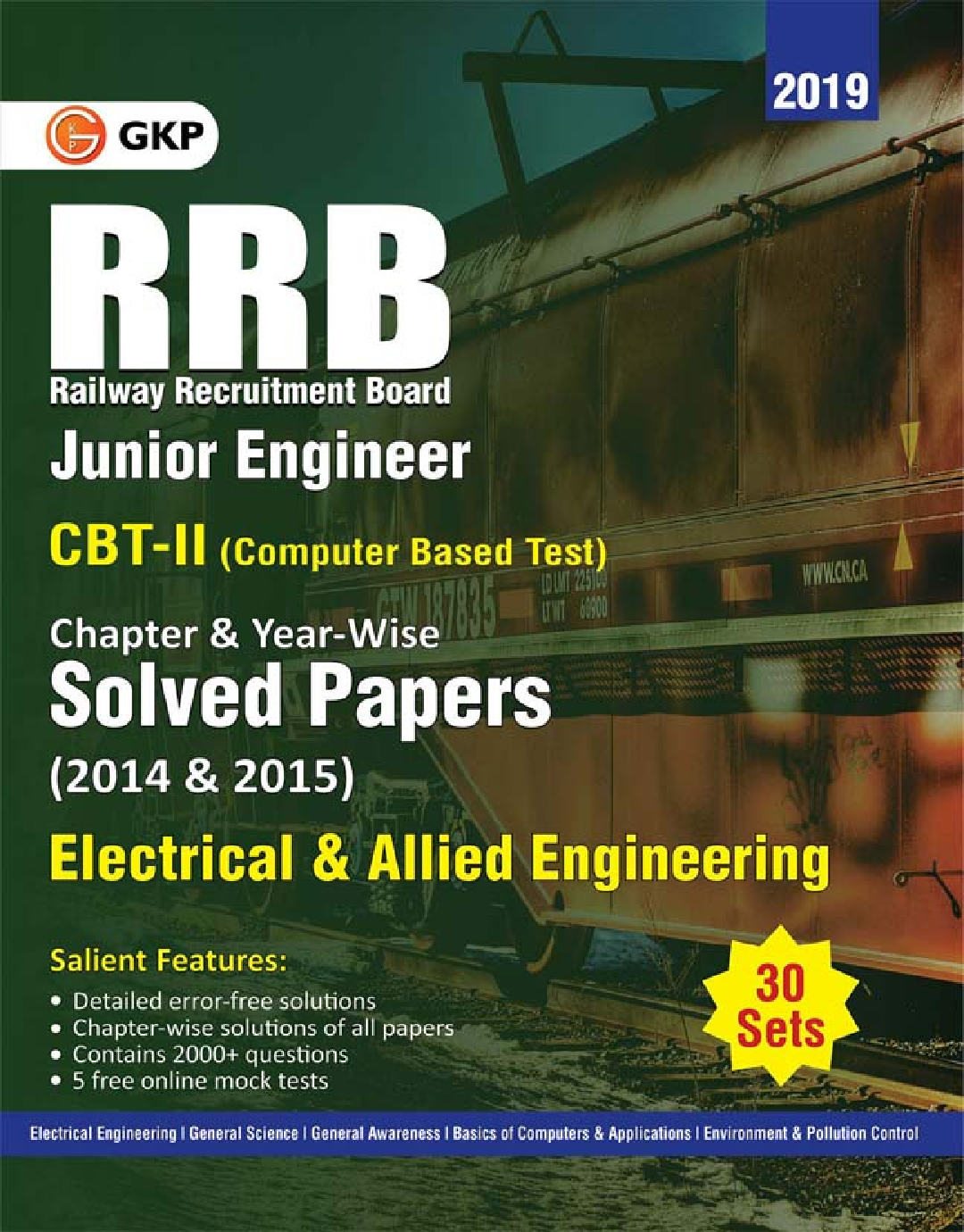 RRB 2019 - Junior Engineer CBT II 30 Sets : Chapter-Wise & Year-Wise Solved Papers (2014 & 2015) - Electrical & Allied Engineering - Page 1