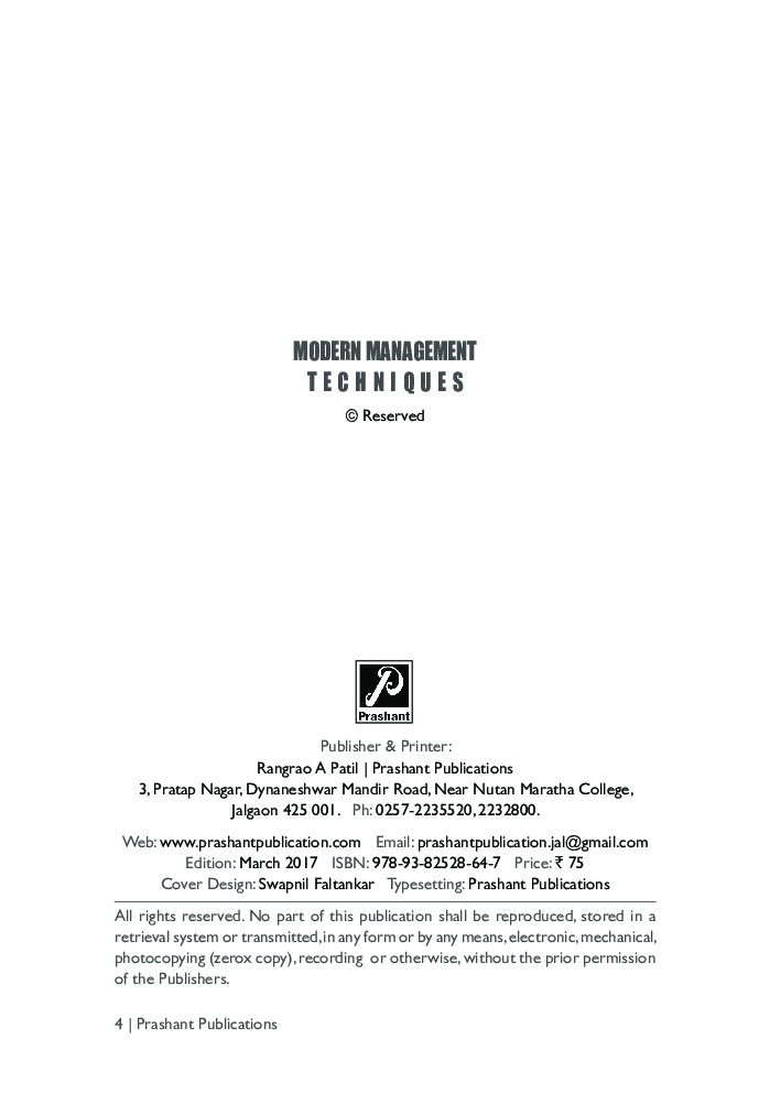 Modern Management Techniques - Page 3