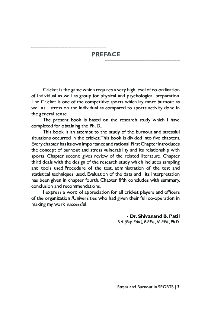 Stress And Burnout In Sports - Page 4