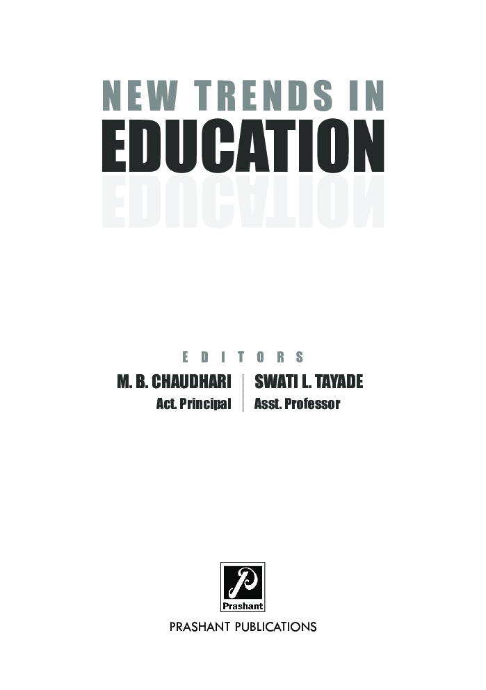 New Trends In Education - Page 2