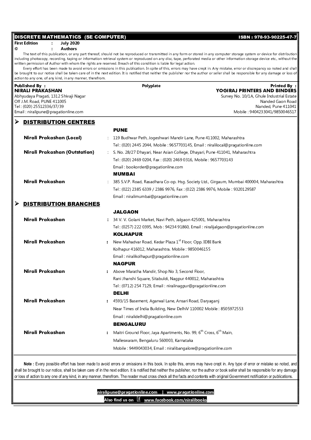 Discrete Mathematics - Page 3