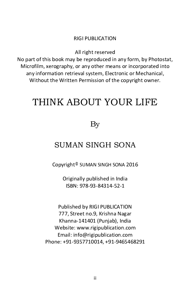 Think About Your Life - Page 3