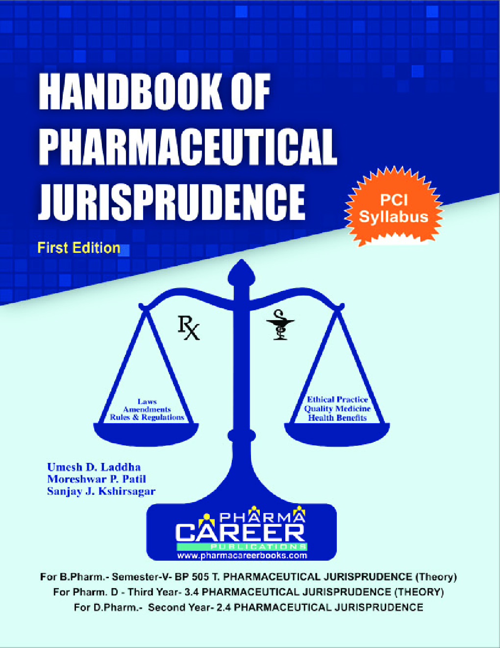 Handbook of Pharmaceutical Jurisprudence - Page 1