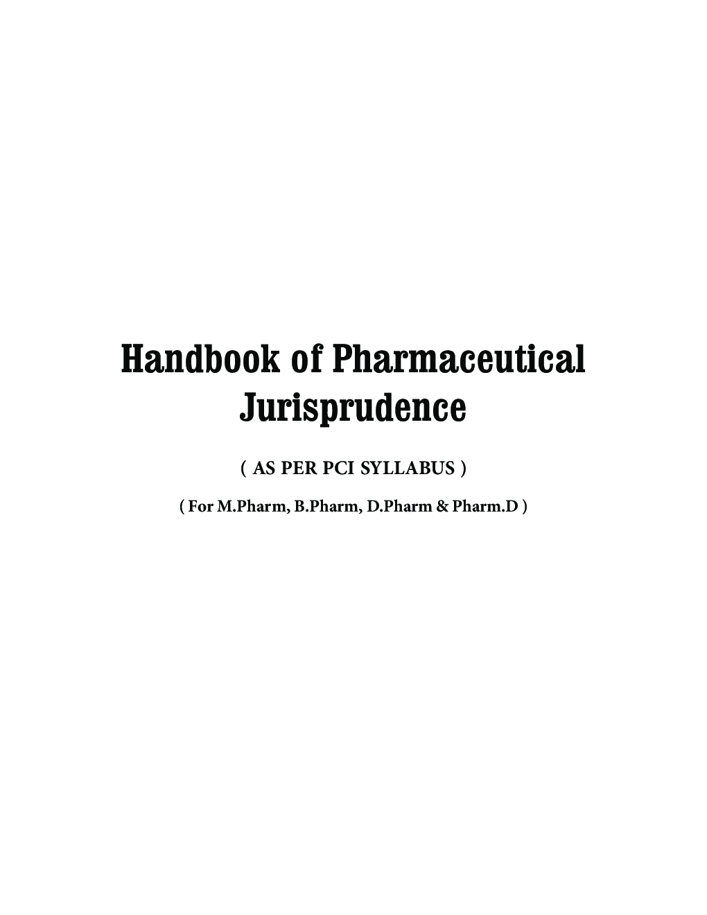 Handbook of Pharmaceutical Jurisprudence - Page 2