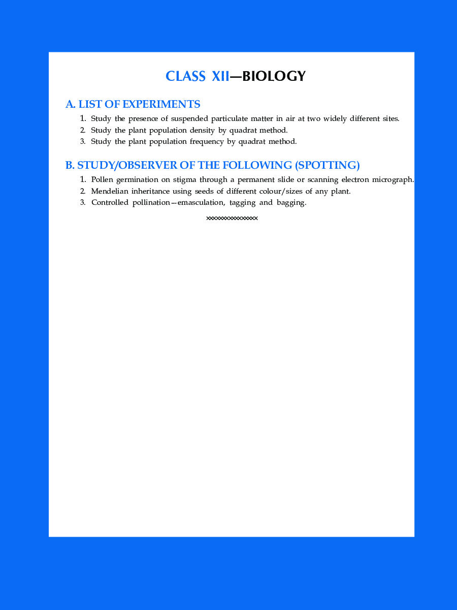 CBSE Past 7 Years Solved Board Papers And Sample Papers For Class 12 Biology By SHIVDAS  (2021 Board Exam Edition) - Page 5