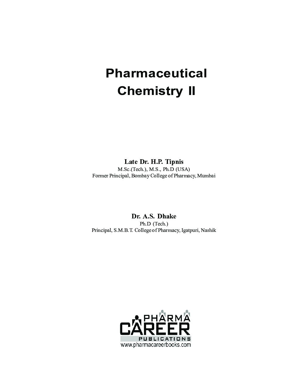 Pharmaceutical Chemistry-II (for D.Pharm) - Page 2