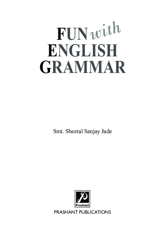 Fun with English Grammar - Page 2