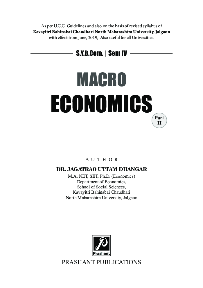 Macro Economics - II - Page 2