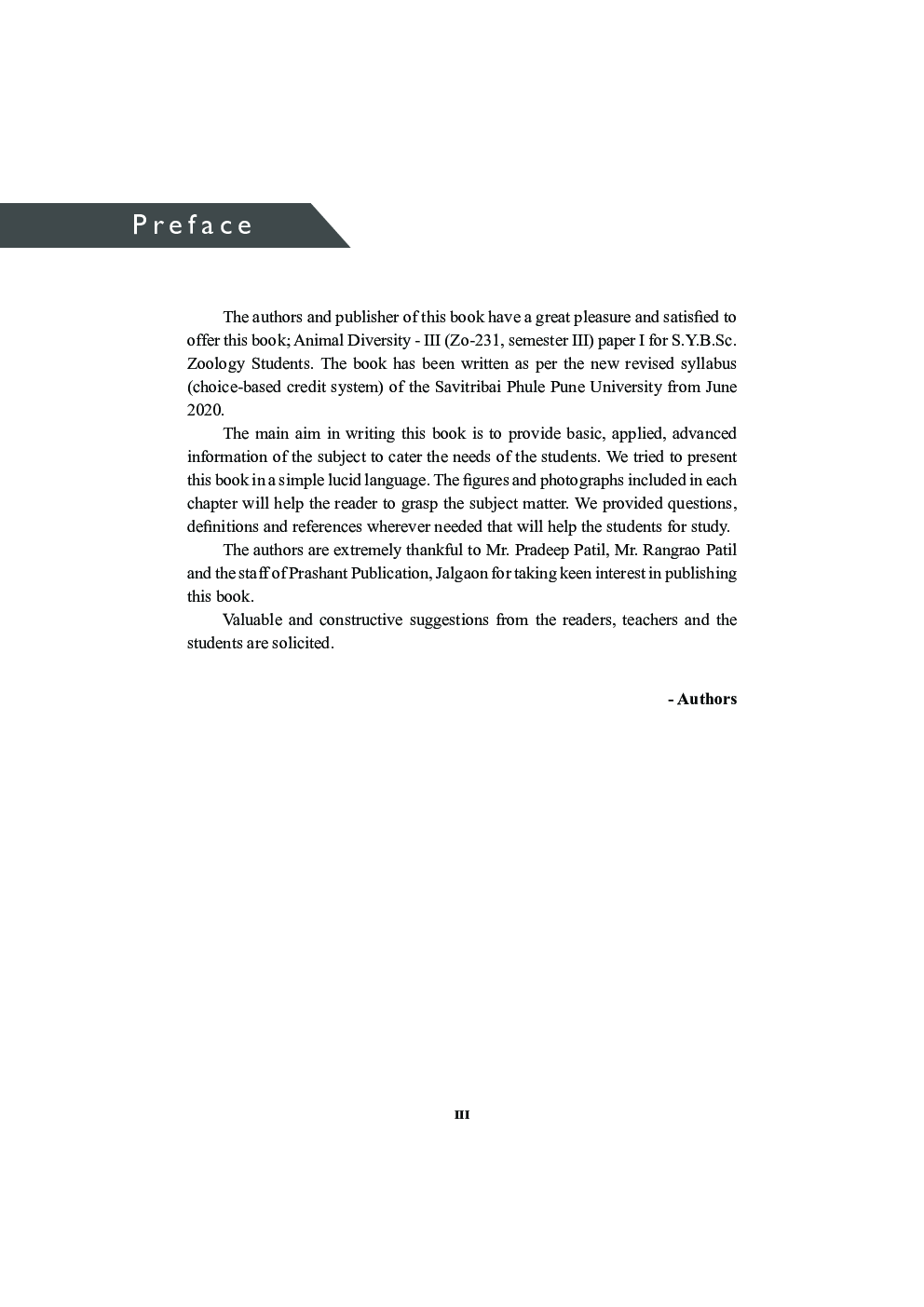 Animal Diversity - III (SPPU) - Page 4