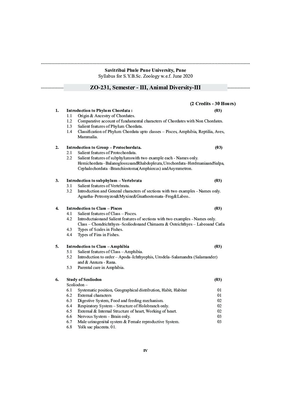 Animal Diversity - III (SPPU) - Page 5