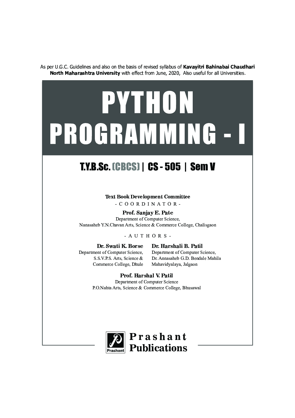 Python Programming-I - Page 2