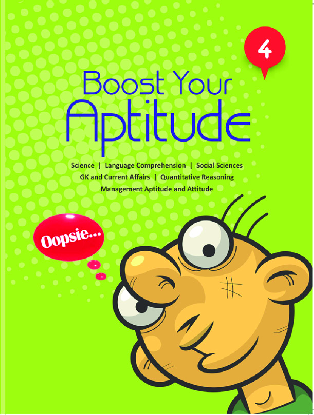 Boost Your Aptitude For Class 4 - Page 1