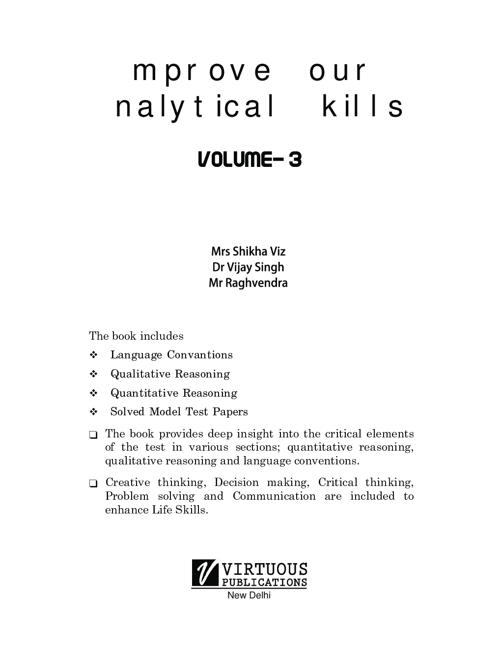 Improve Your Analytic Skills  Volume 3 - Page 2