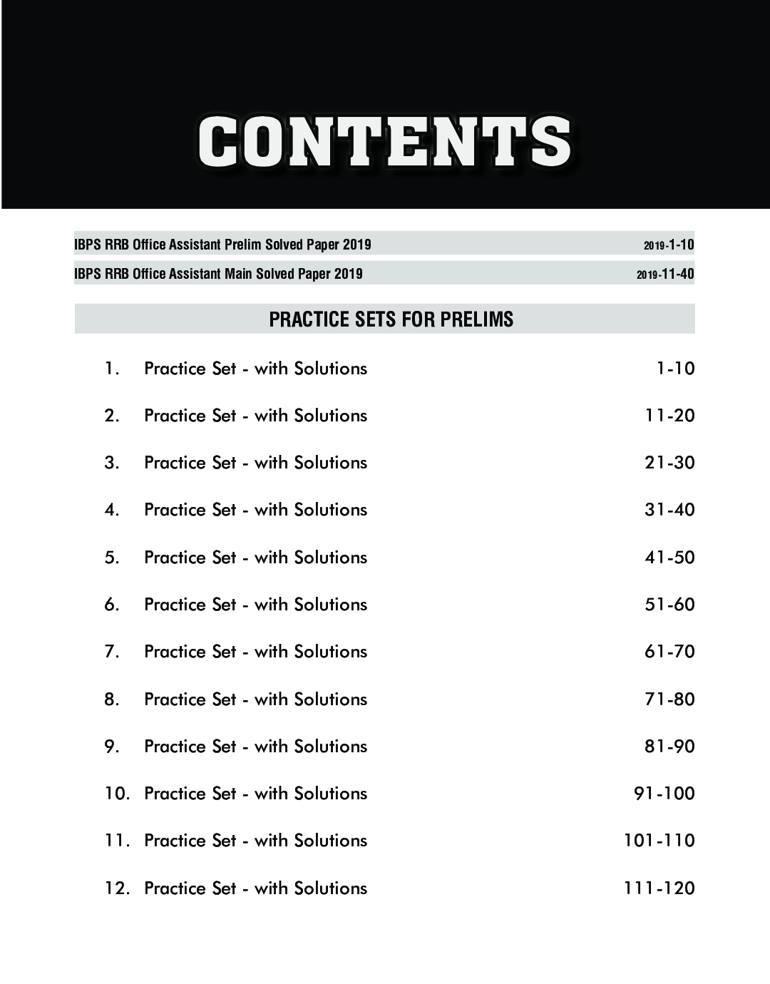 24 Practice Sets For IBPS RRB Office Assistant (Multipurpose) Preliminary & Main Exam 2020 With 4 Online Tests 4th Edition - Page 4