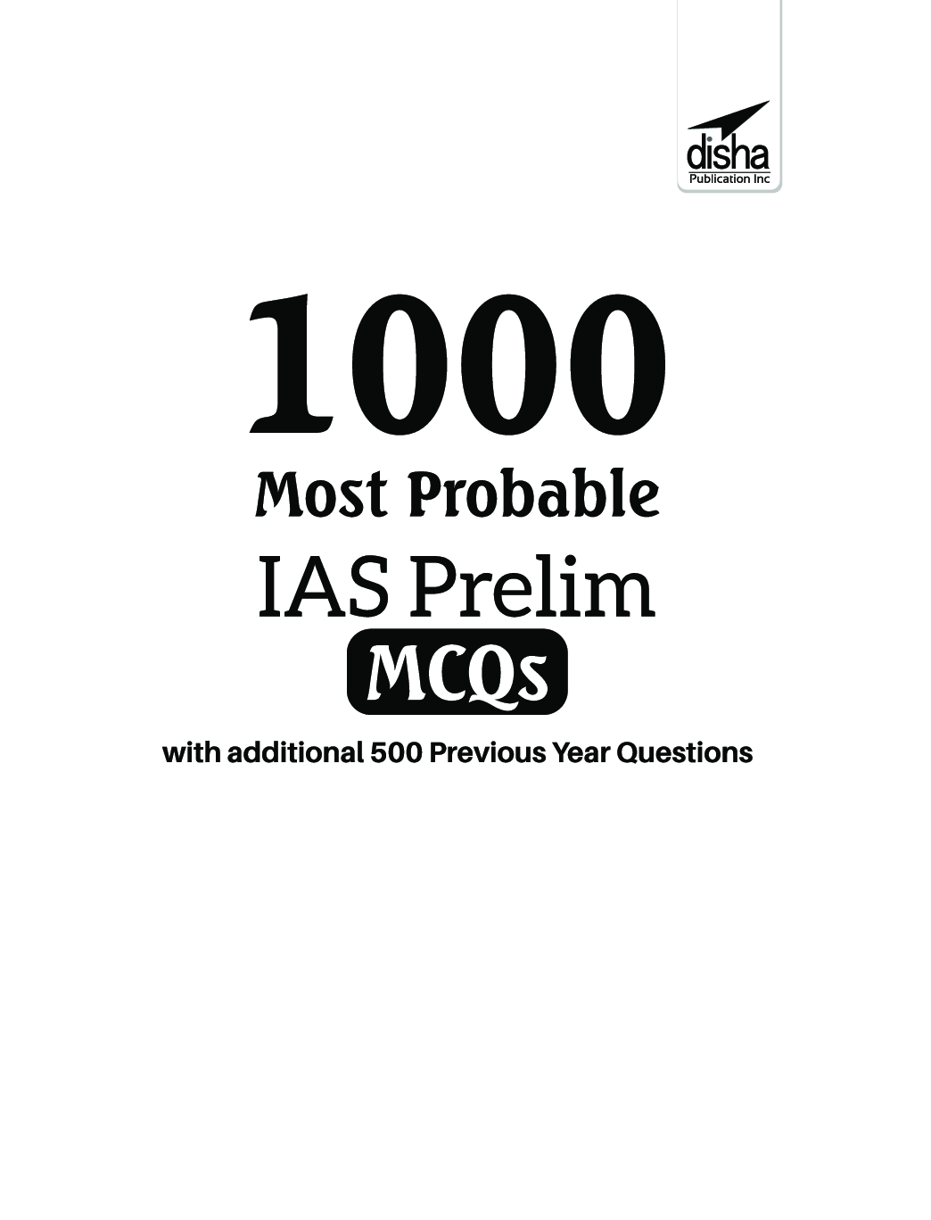1000 Most Probable IAS Prelim MCQs With additional 500 Previous Year Questions - Page 2