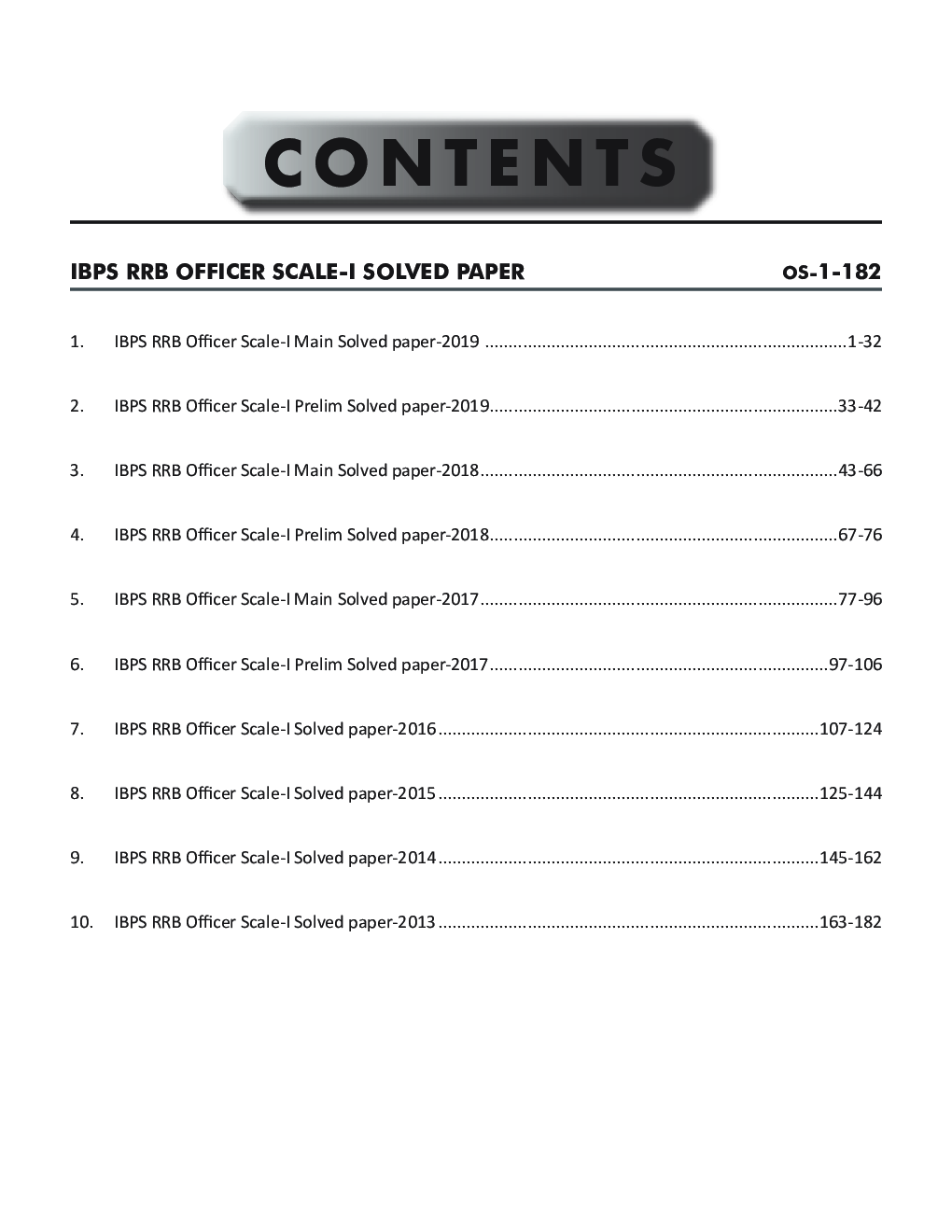 10 Solved Papers Of IBPS RRB Officer Scale 1 Prelim & Main Exams (2019-13) - Page 4