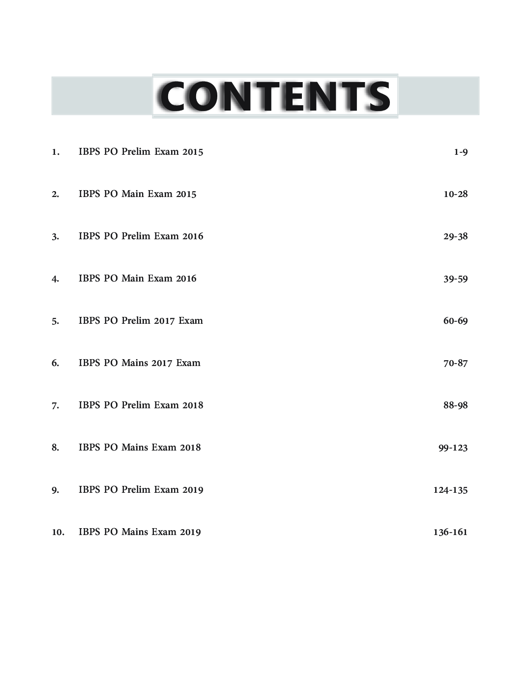 10 Solved Papers Of IBPS Bank PO Prelim & Main Exams (2015-19) - Page 4