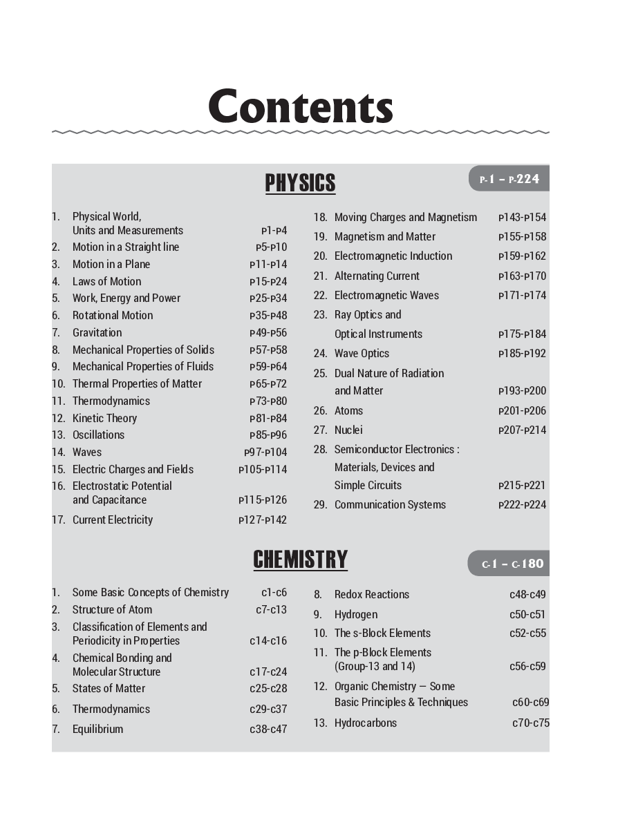 19 Years JEE MAIN Chapter-Wise Solved Papers (2002 - 20) 12th Edition - Page 4