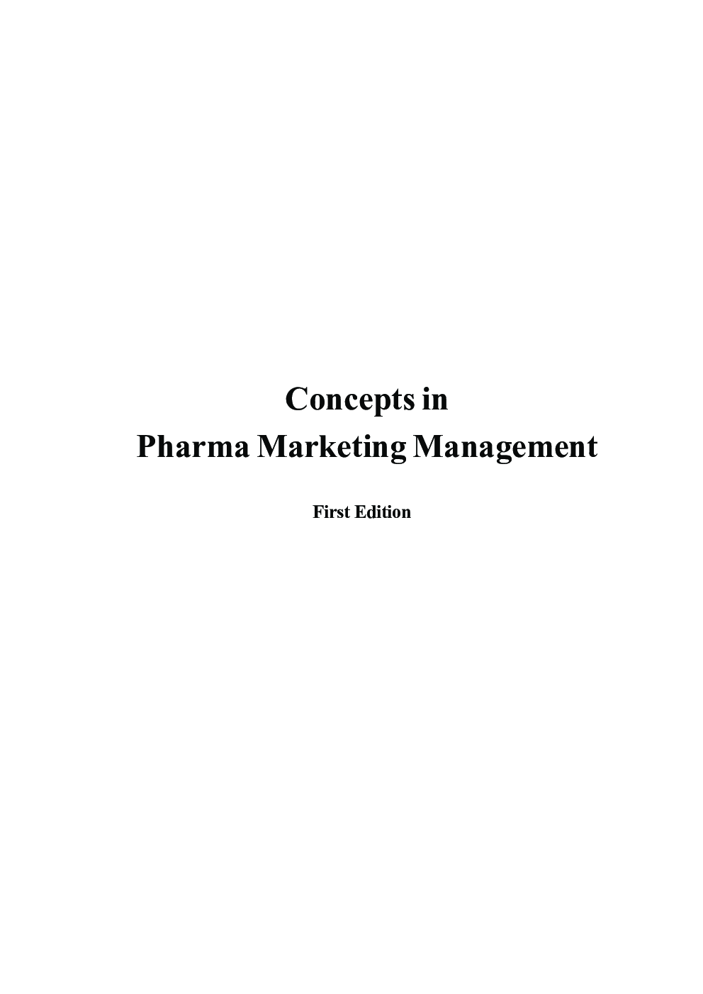 Concepts In Pharma Marketing Management (As Per PCI Syllabus)  - Page 2