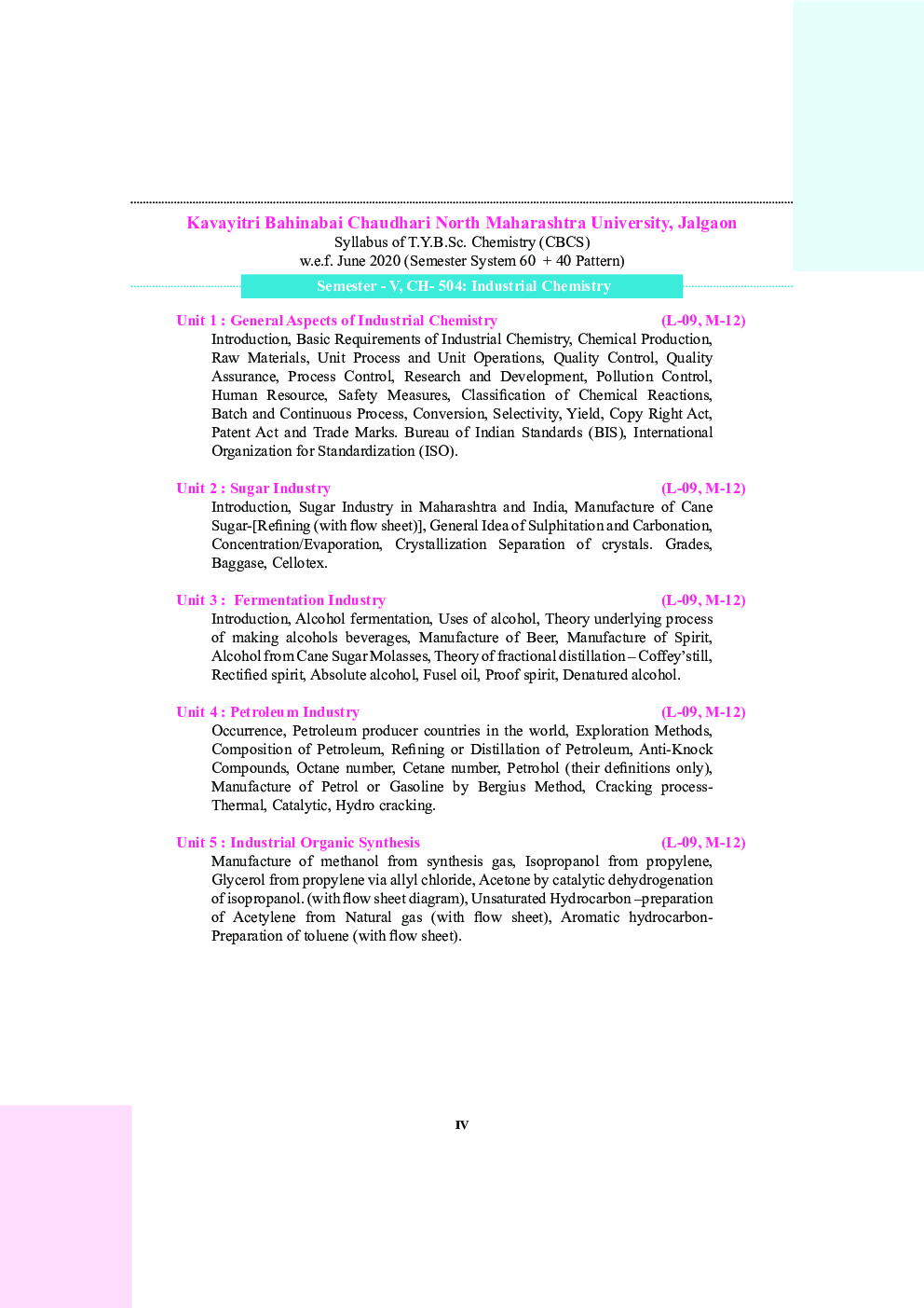 Industrial Chemistry (KBCNMU) - Page 5