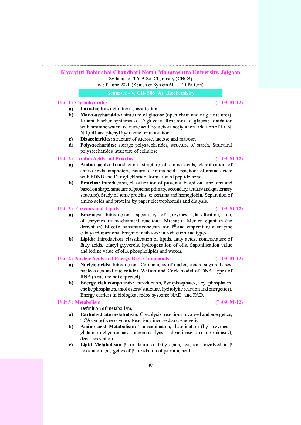 Biochemistry (KBCNMU) - Page 5