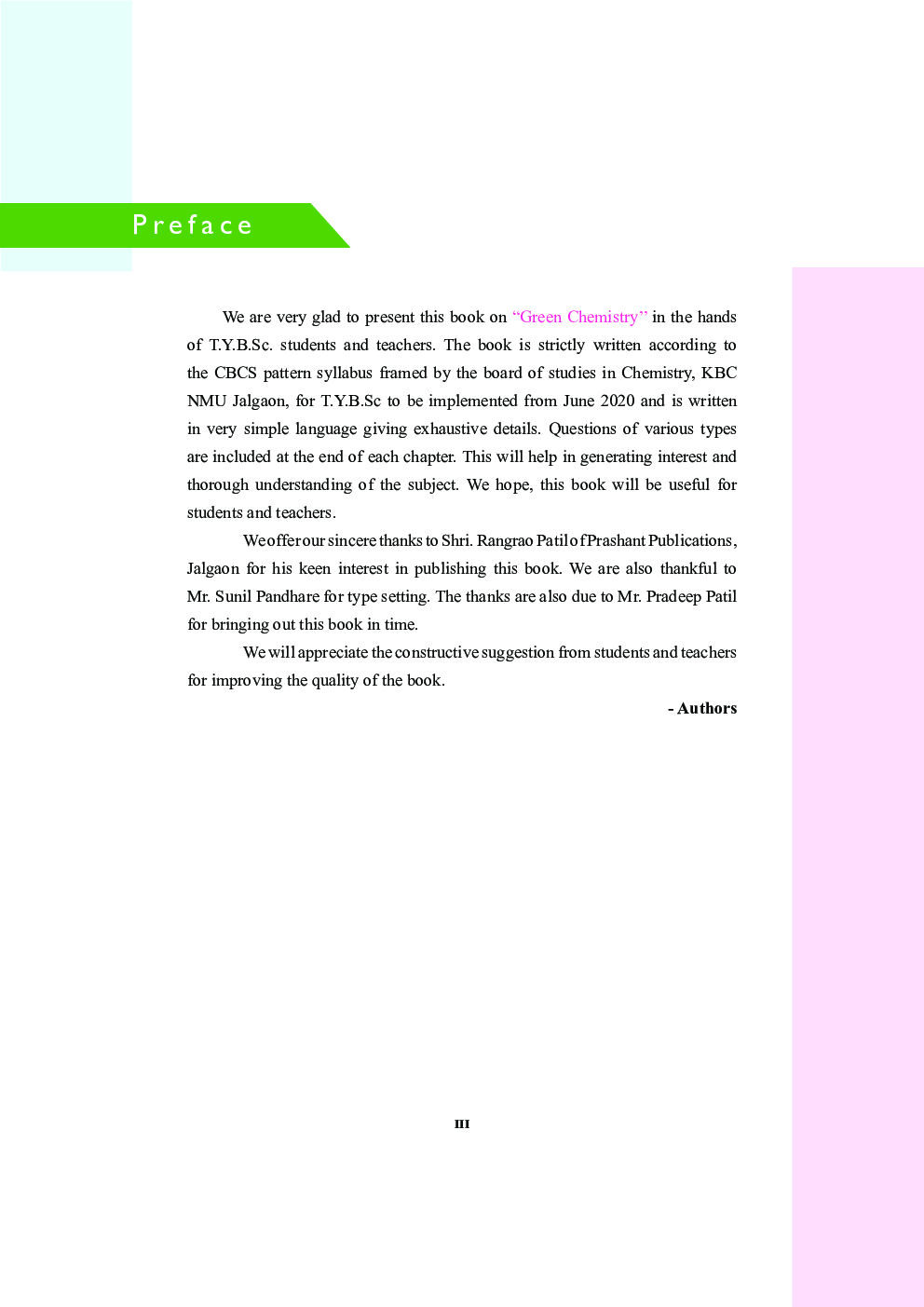 Green Chemistry (KBCNMU) - Page 4