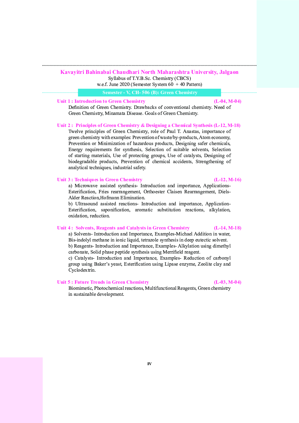 Green Chemistry (KBCNMU) - Page 5