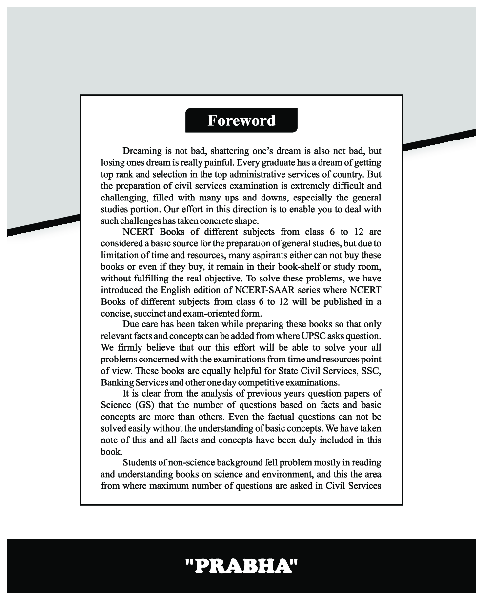 Science NCERT SAAR Class VI- XII - Page 5