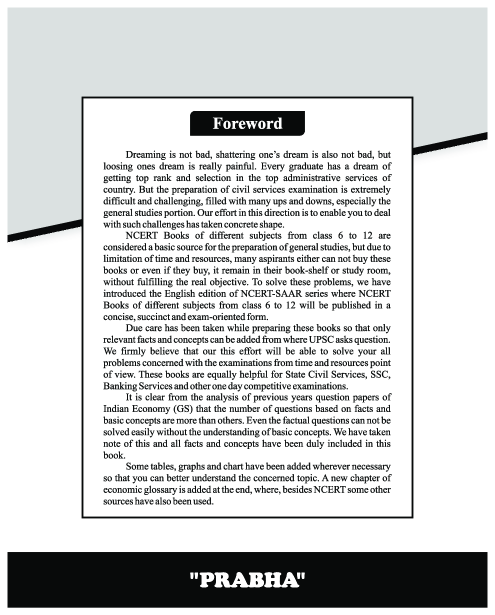Indian Economy NCERT SAAR Class VI- XII  - Page 5