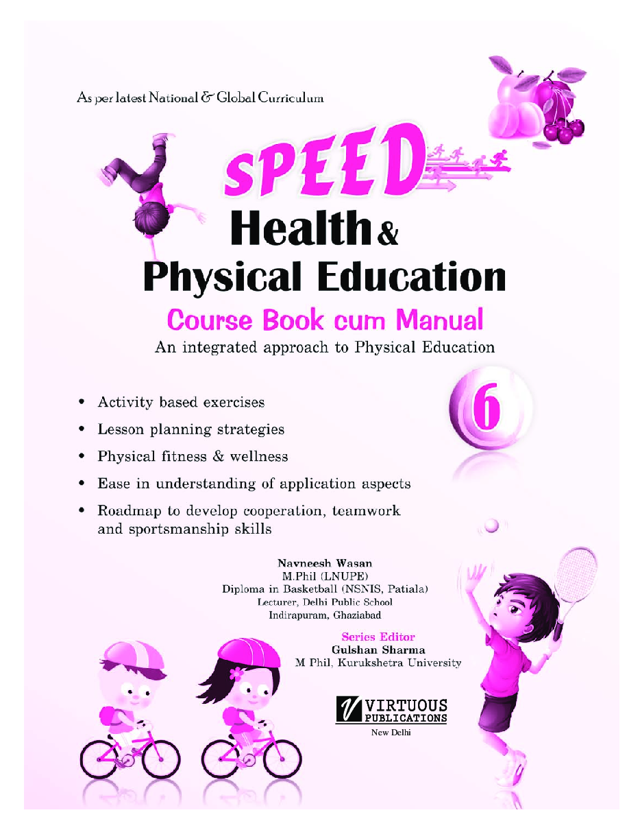 Speed Health and Physical Education For Class 6 - Page 2