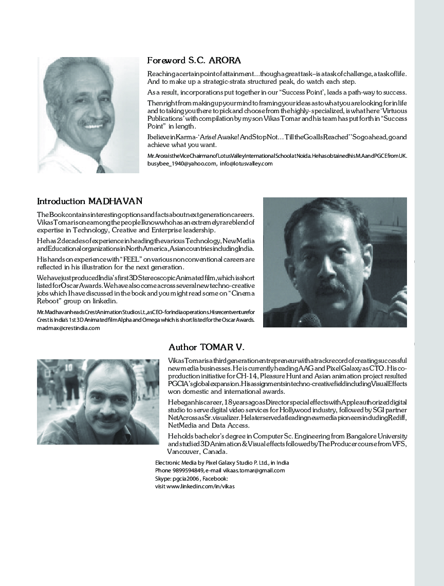 Success Point A Guide to Right career choices - Page 4