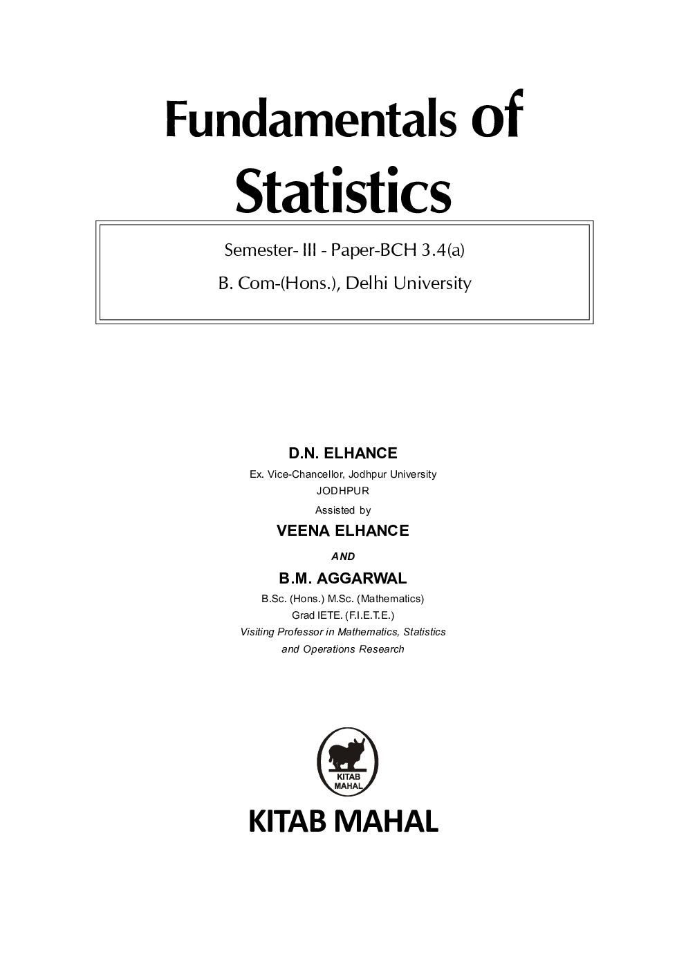 Fundamentals Of Statistics - Page 2