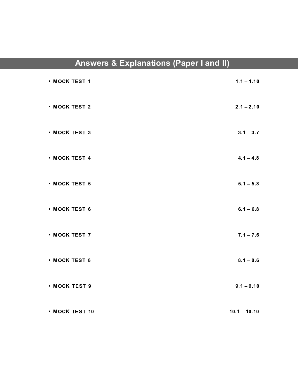Booster Test Series - Punjab PCS Paper I & II - 10 Mock Tests (Questions, Answers & Explanations) - Page 5