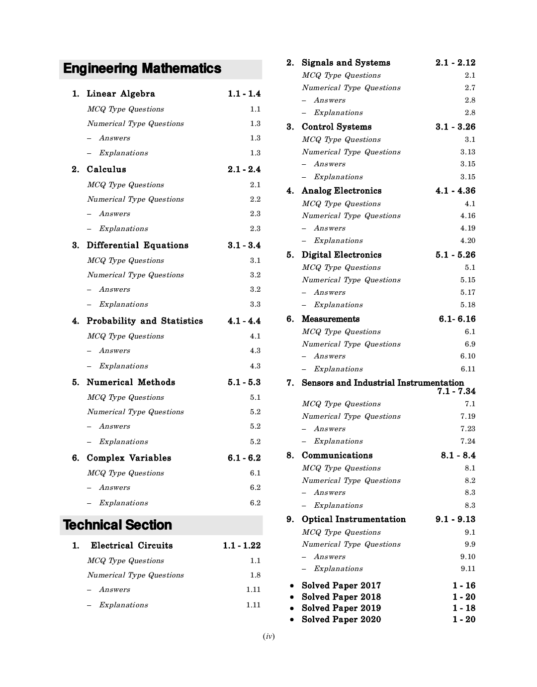 GATE 2021 - 21 Years' Chapter-Wise Solved Papers (2000-2020) - Instrumentation Engineering - Page 5